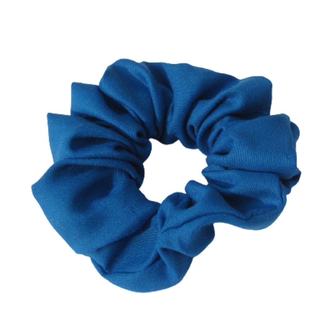 Blue Scrunchie