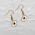 Diamonds Cards Earrings