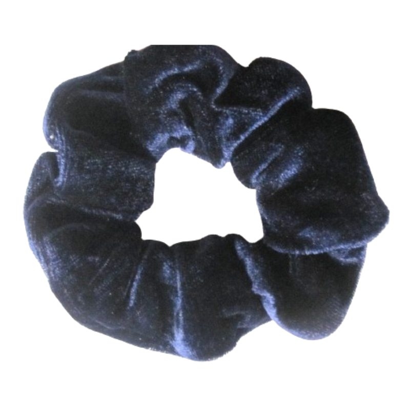 Blue Velvet Scrunchie