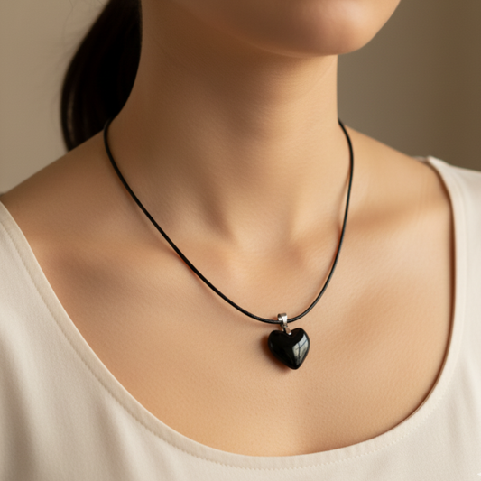 Heart Chain - Black