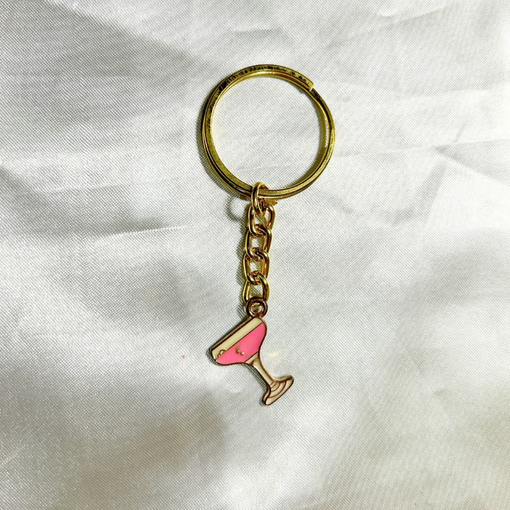 Cocktail Keychain