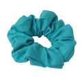 Aqua Blue Scrunchie
