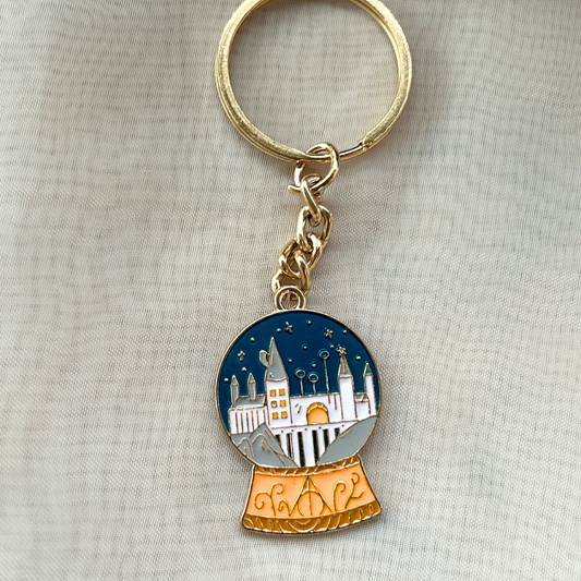 Hogwarts during Quidditch Keychain - The Harry Potter Collection