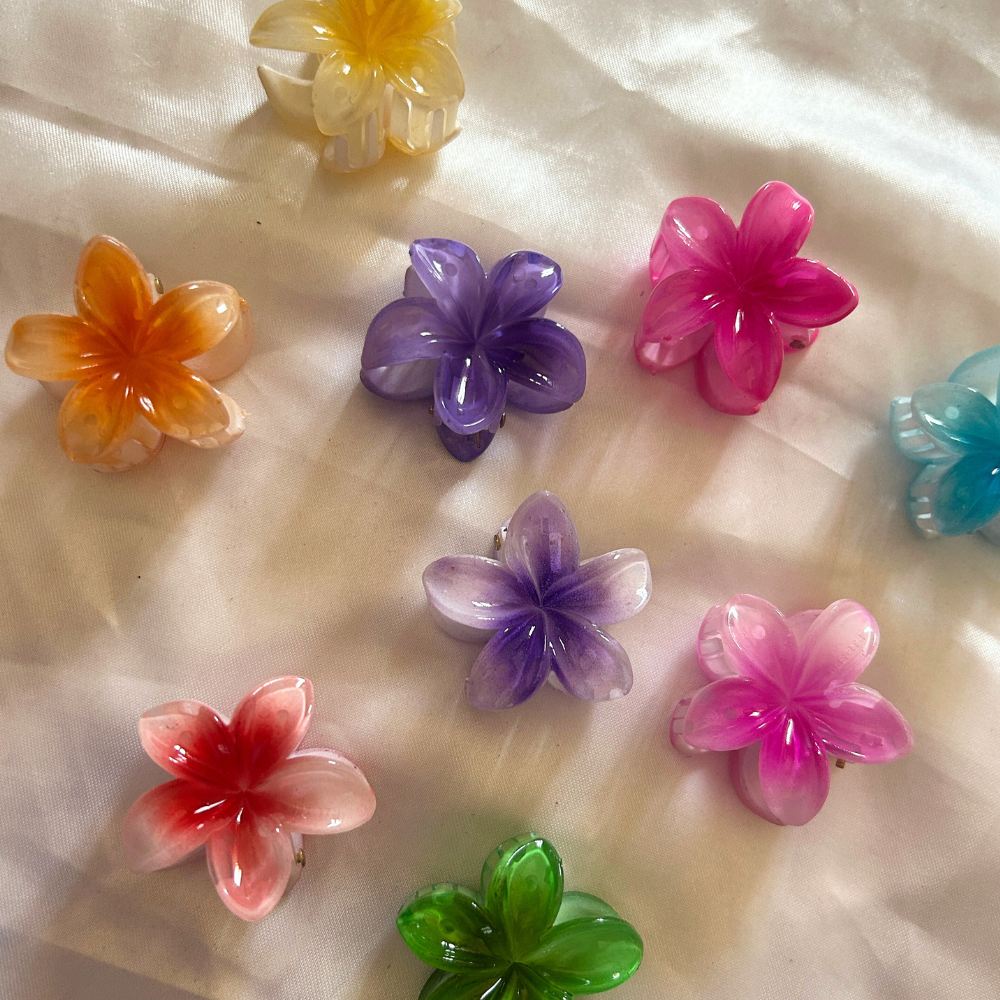 Flower Claw Clip - Small