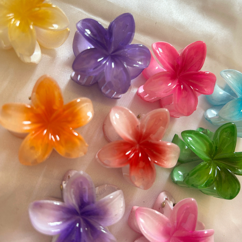 Flower Claw Clip - Small