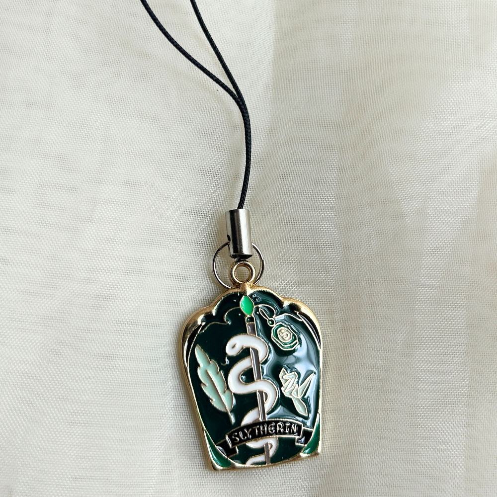 Slytherin House Phone Charm - The Harry Potter