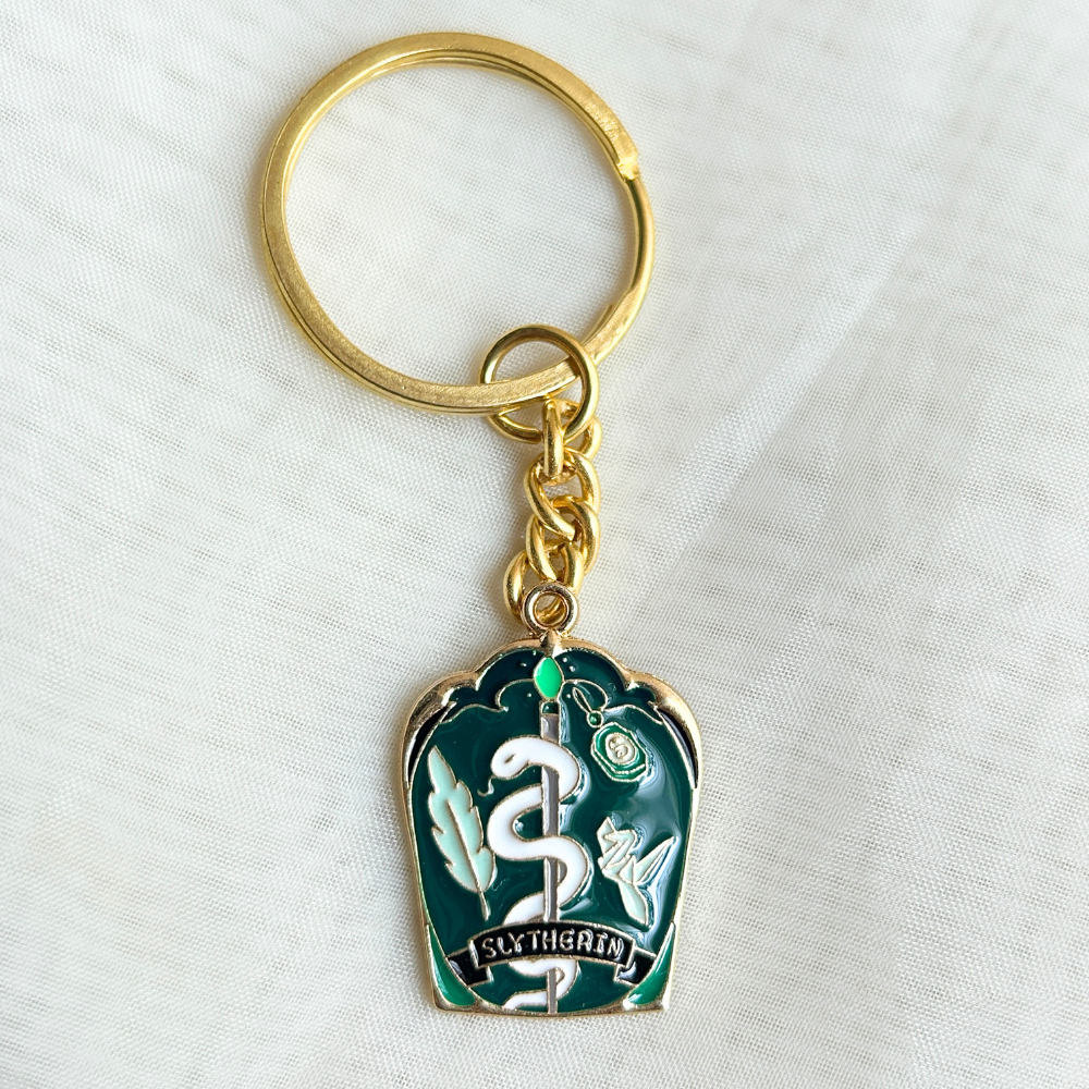 Slytherin House Keychain - The Harry Potter Collection