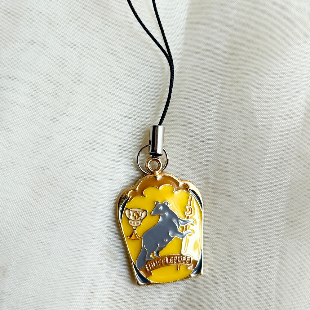 Hufflepuff House Phone Charm - The Harry Potter Collection