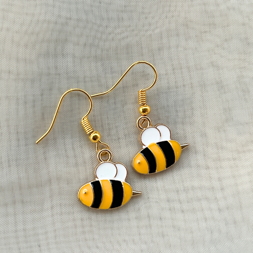 Honey Bee Earrings