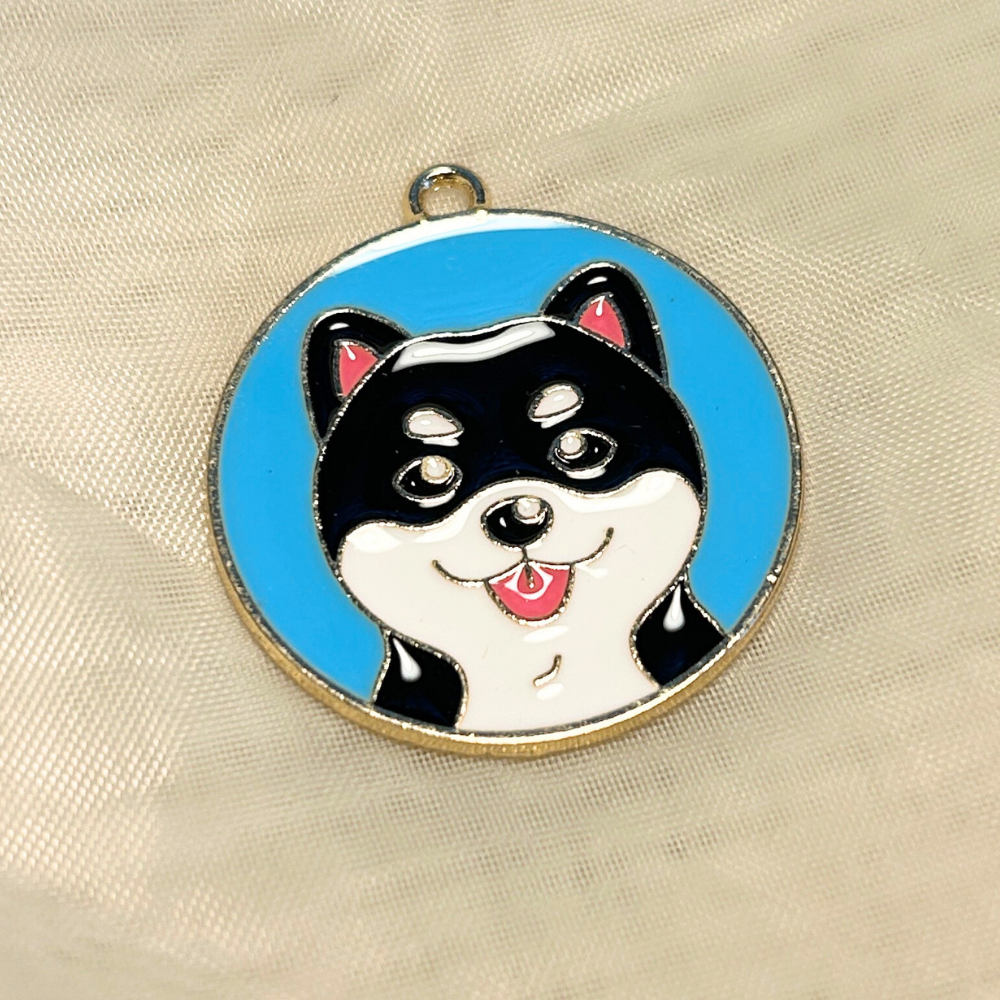 Cute Dog Phone Charm