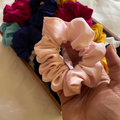 Pastel Pink Scrunchie