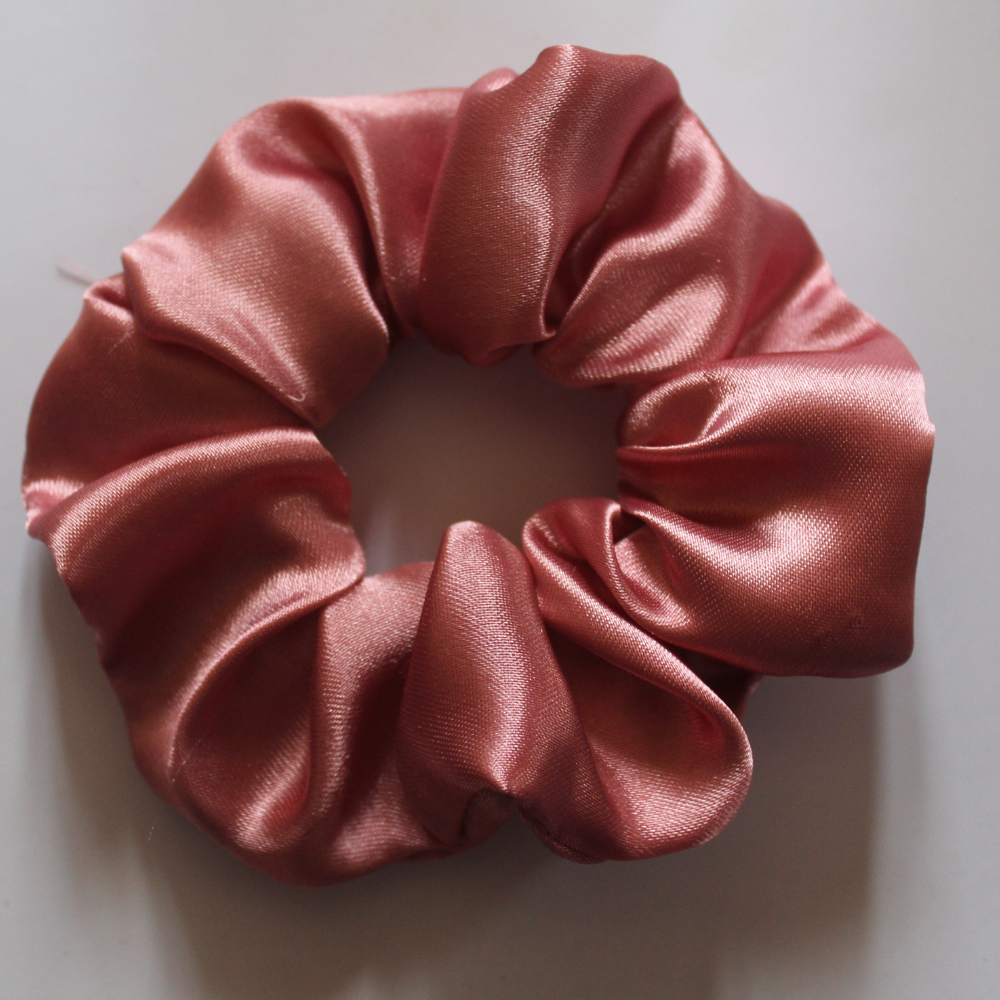 Peachy - Satin Scrunchie