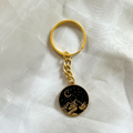 Mountains at Night Keychain