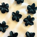 Black Flower Claw Clip - Extra Small