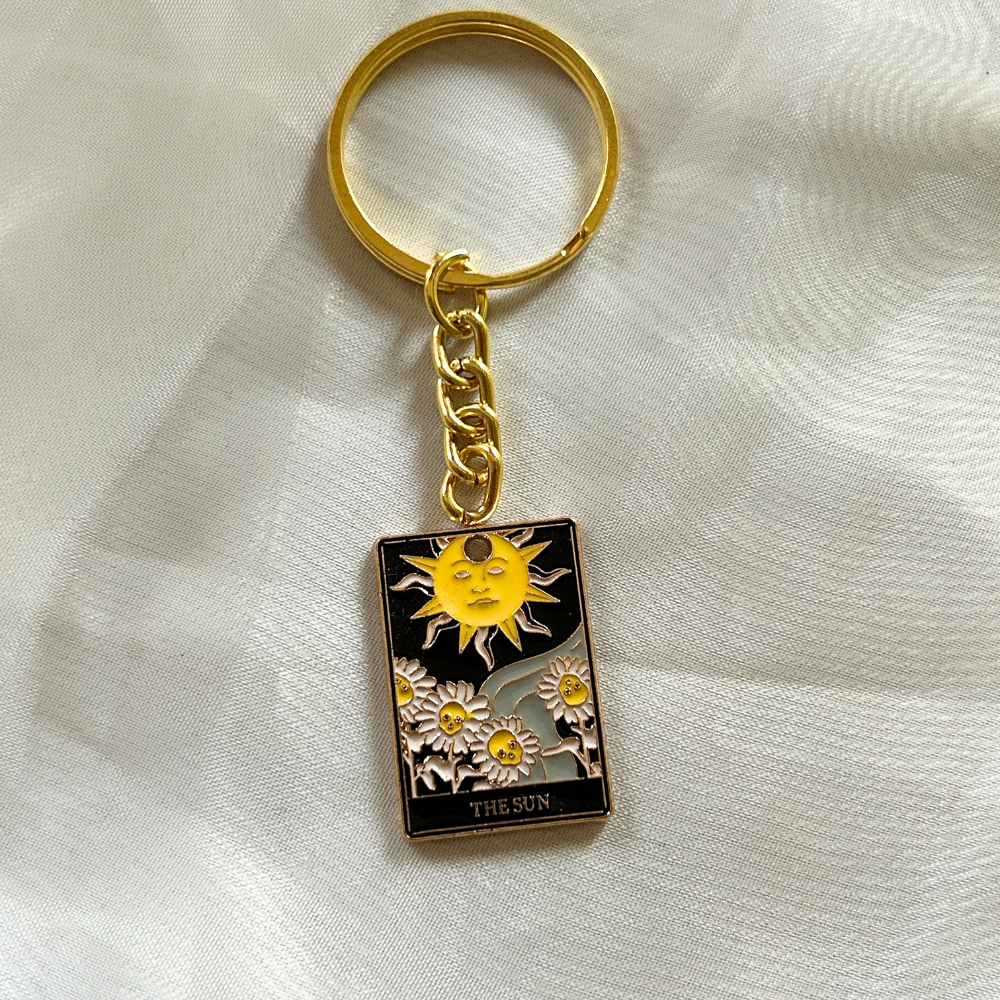 The Sun Keychain - Tarot Collection