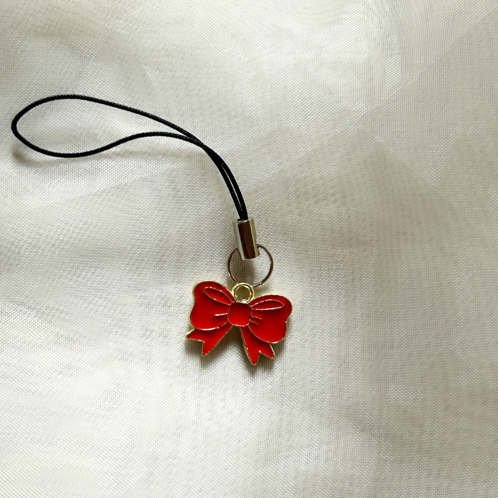Bow Phone Charm
