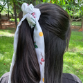 Flammingo Scarf Scrunchie  / Tail Scrunchie / Bowknot Scrunchie