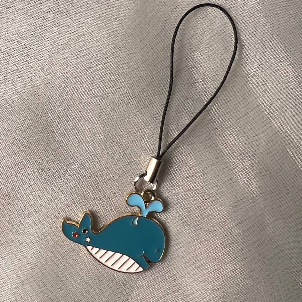 Dolphin Phone Charm