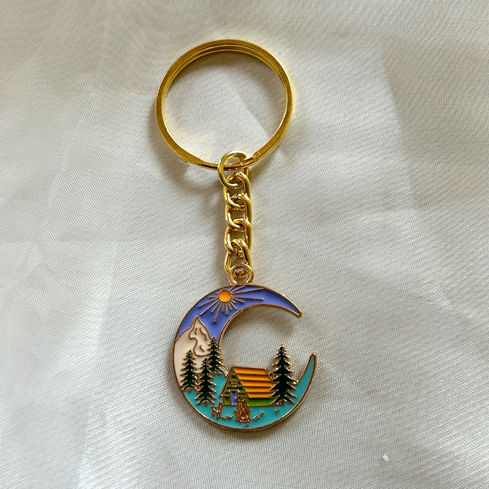Moon Keychain