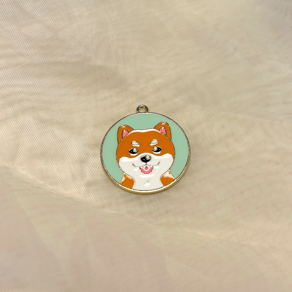 Cute Dog Phone Charm