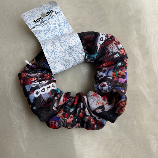 Friends Zipper Scrunchie