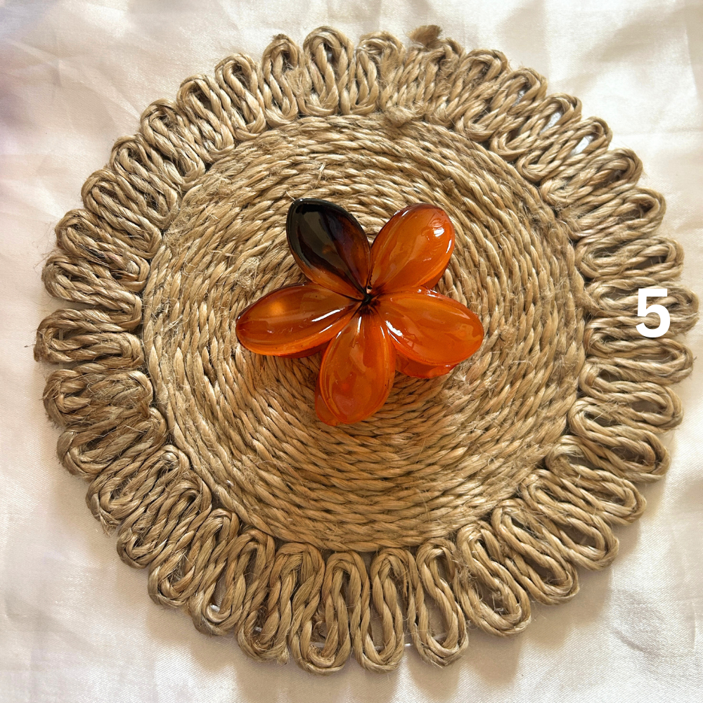 Flower Claw Clip - Medium