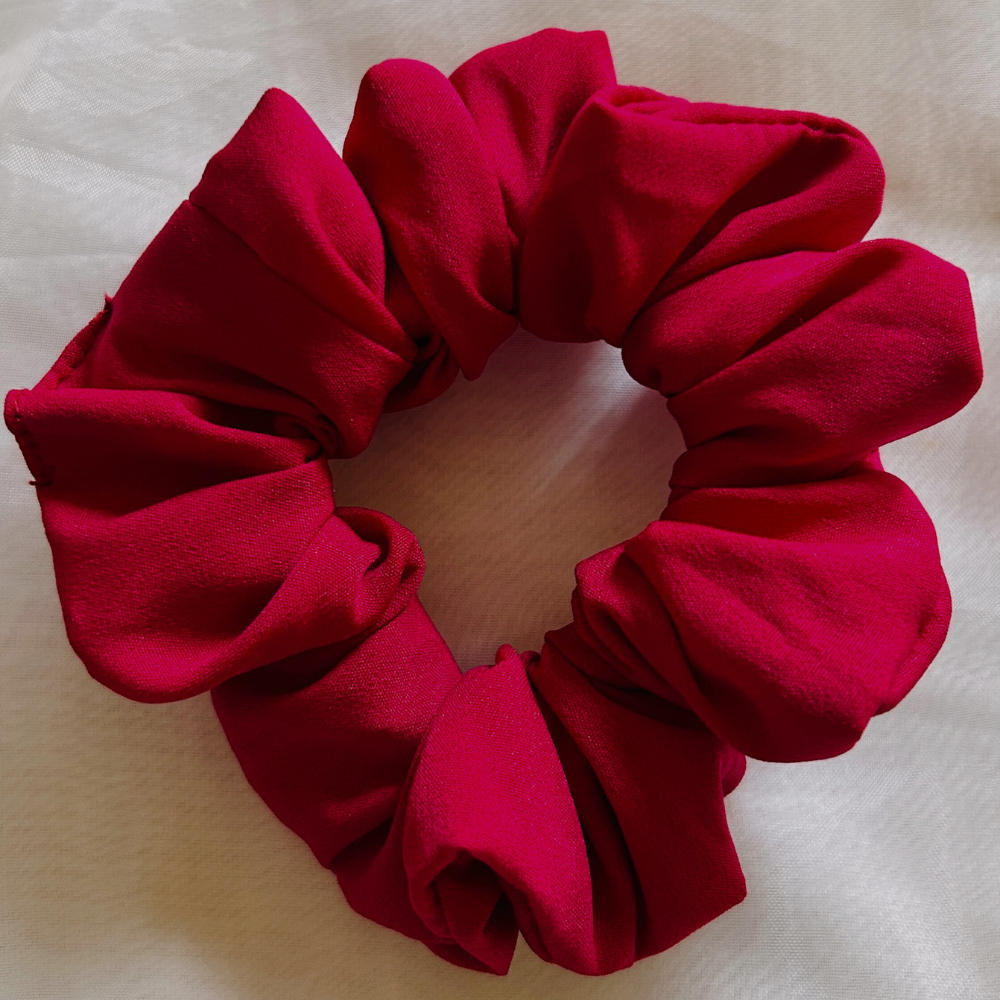 Crimson Scrunchie