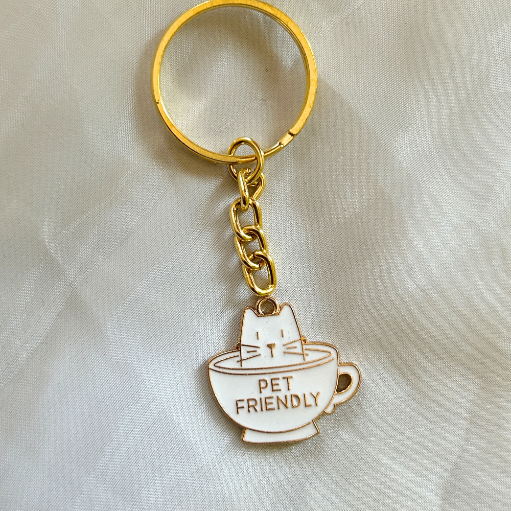 Pet Friendly Mug Keychain