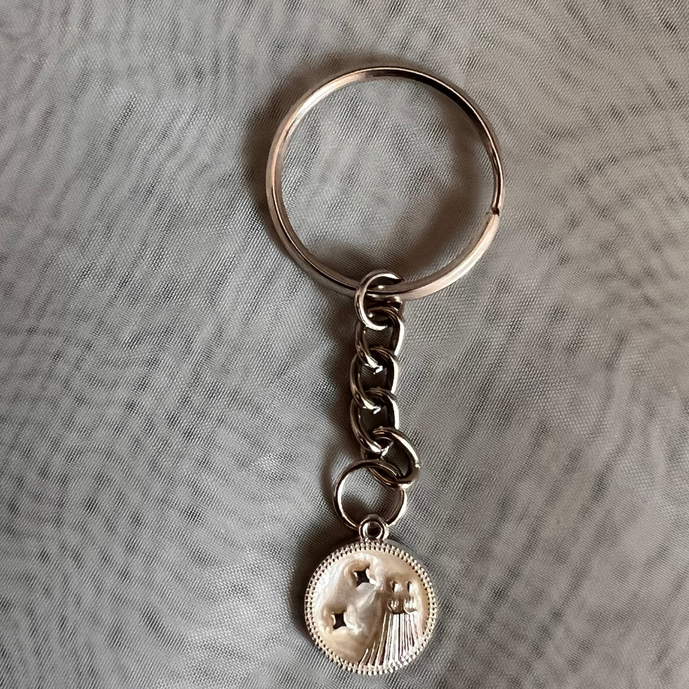 Zodiac Signs Keychain - Silver