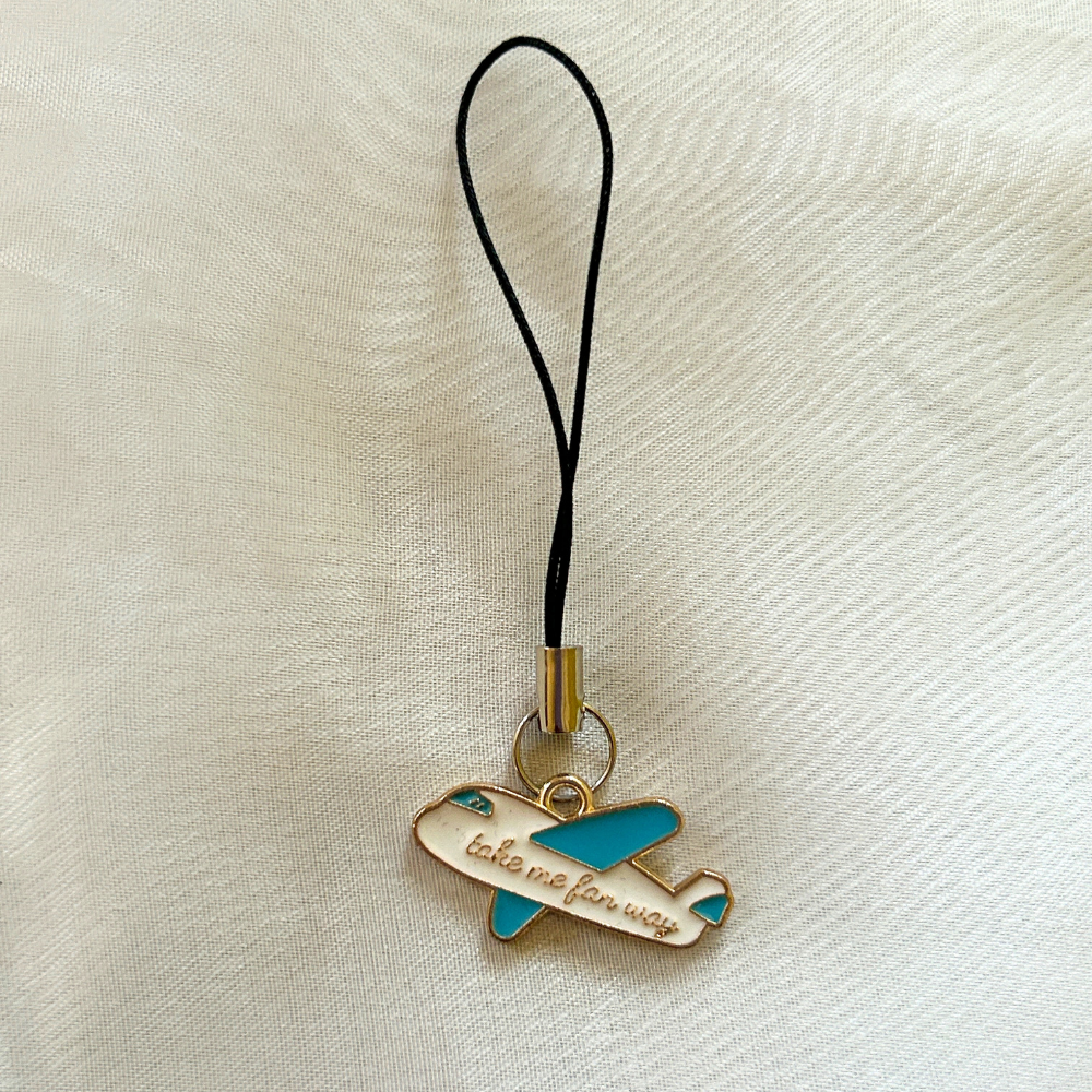 Aero plane Phone Charm