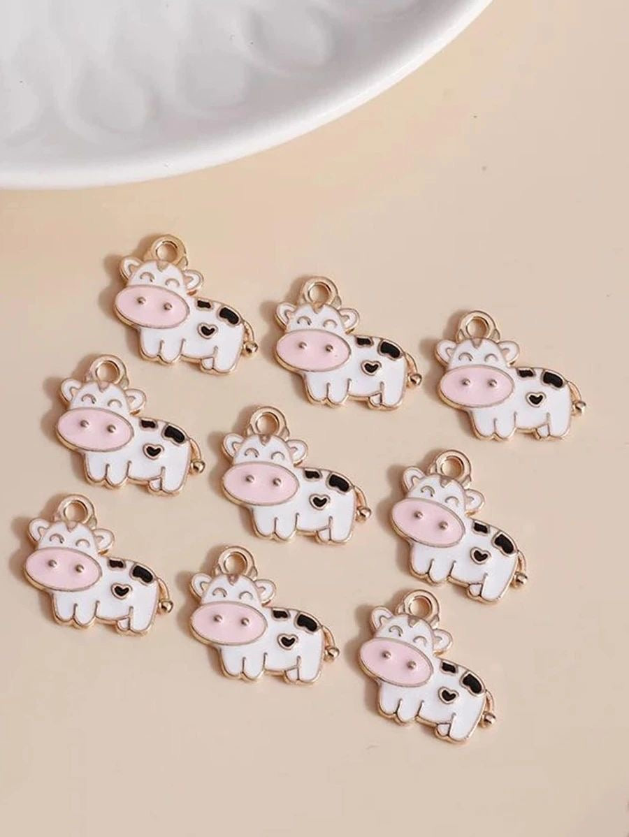 Cow Keychain