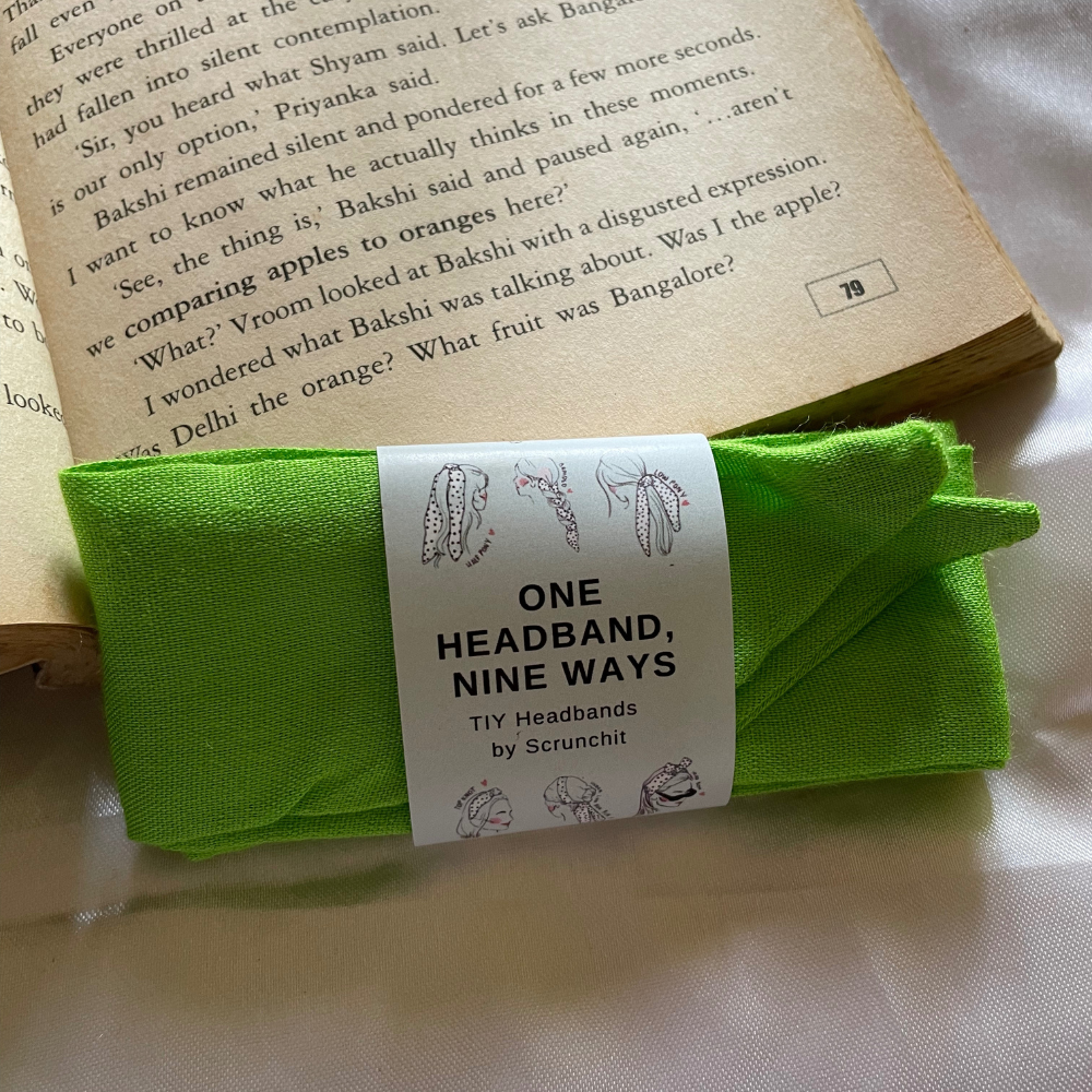 Light Green TIY Headband