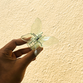 Green Butterfly Claw Clip - Large