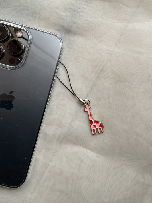 Giraffe Phone Charm